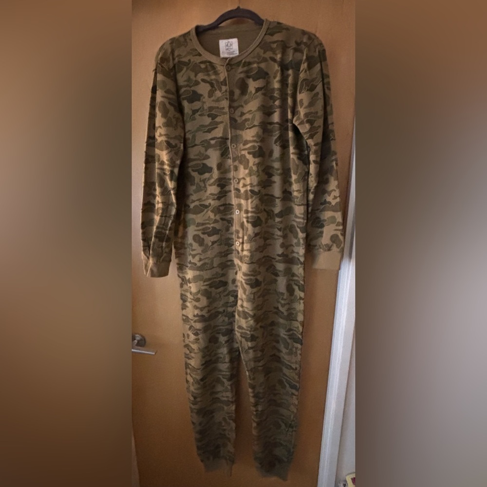 Camouflage Pajama Onesie